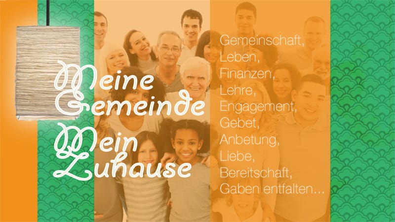 Meine Gemeinde - Mein Zuhause Image