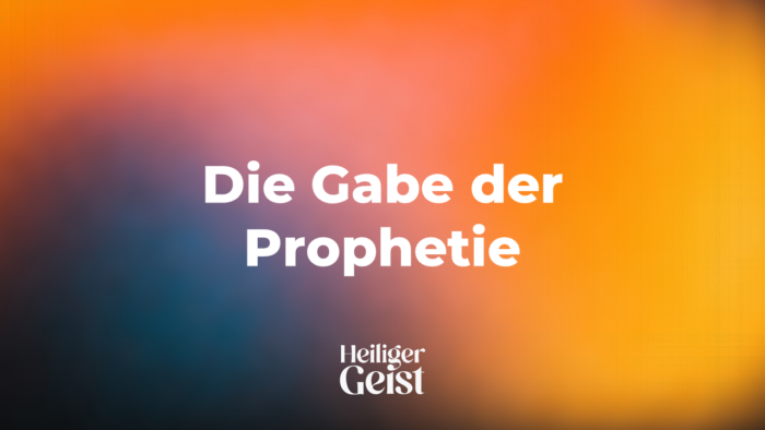 Die Gabe der Prophetie Image