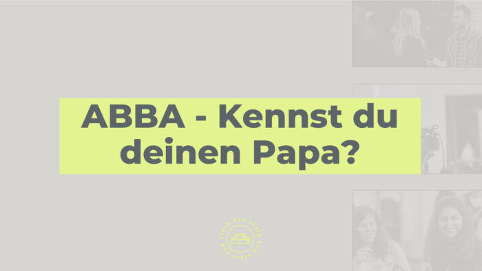 ABBA - Kennst du deinen Papa? Image