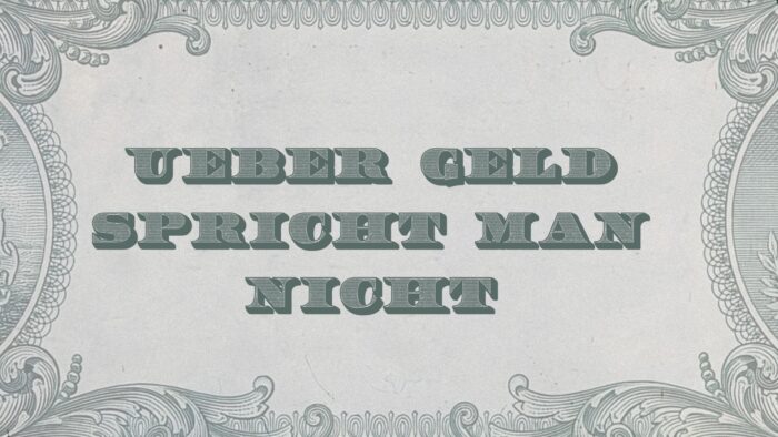 RECHNE MIT GOTT - Über Geld spricht man nicht Image