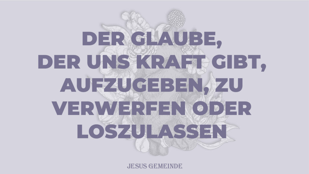 Kraftzumaufgeben Herzenssache